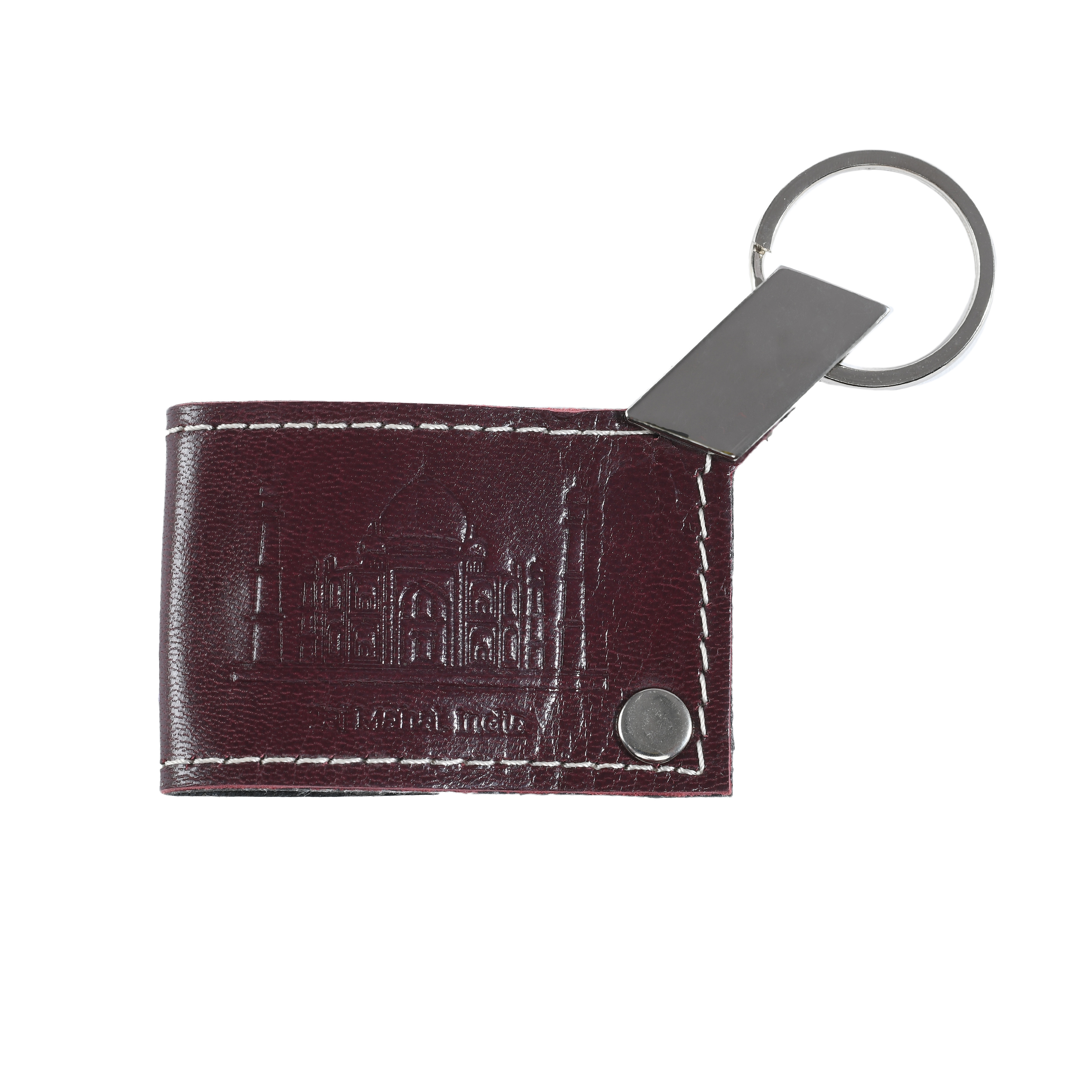 Leather Key Chain Taj Mahal Agra